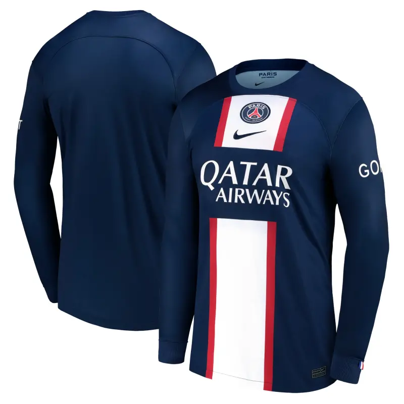 paris-saint-germain-home-stadium-shirt-long-sleeve-2022-23-13309584 Collection | Paris Saint-Germain Kits