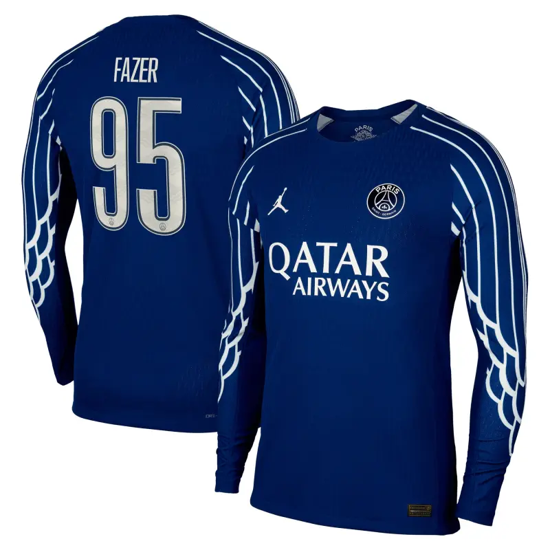 psg-jordan-fourth-dri-fit-adv-match-shirt-2024-25-long-sleeve-kids-with-fazer-95-202709494-95 Collection | Paris Saint-Germain Kits