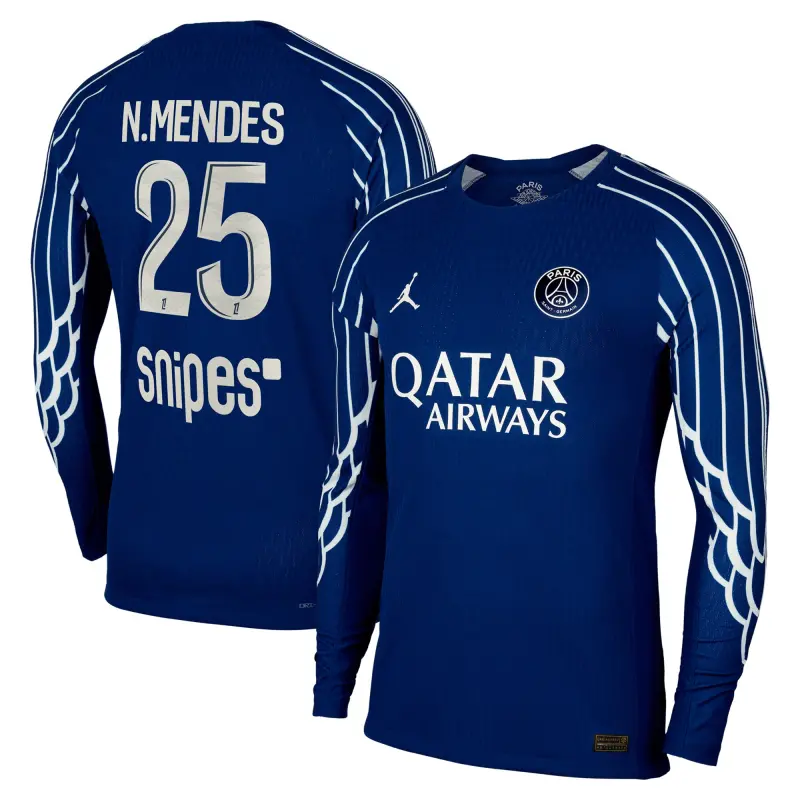 psg-jordan-fourth-dri-fit-adv-match-shirt-2024-25-long-sleeve-kids-with-n-mendes-202708688-25 Collection | Paris Saint-Germain Kits