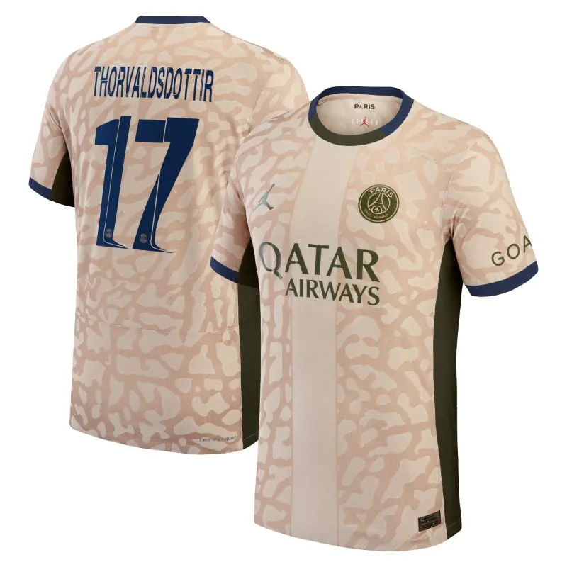 psg-jordan-fourth-dri-fit-adv-match-shirt-2324-with-thorvaldsdottir-17-printing-201184672-17 Collection | Paris Saint-Germain Kits