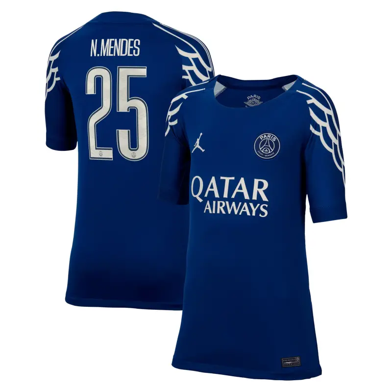 psg-jordan-fourth-stadium-shirt-2024-25-kids-with-cup-printing-n-mendes-25-202708851-25 Collection | Paris Saint-Germain Kits