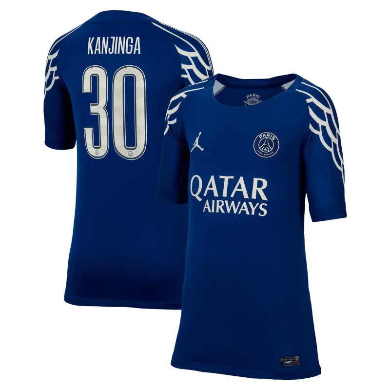 psg-jordan-fourth-stadium-shirt-2024-25-kids-with-kanjinga-30-printing-202850346-30 Collection | Paris Saint-Germain Kits
