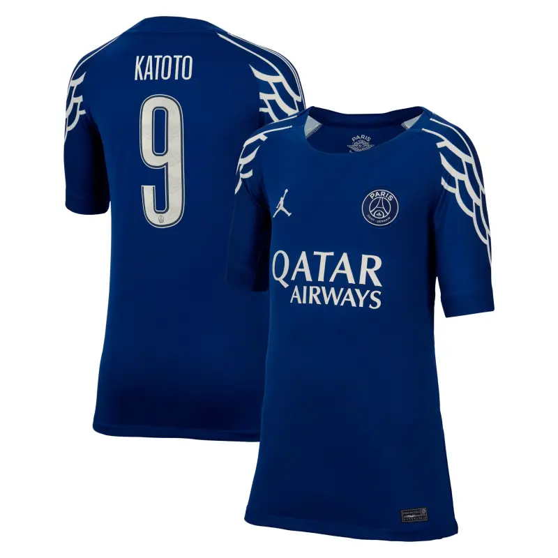 psg-jordan-fourth-stadium-shirt-2024-25-kids-with-katoto-9-printing-202709511-katoto-9 Collection | Paris Saint-Germain Kits