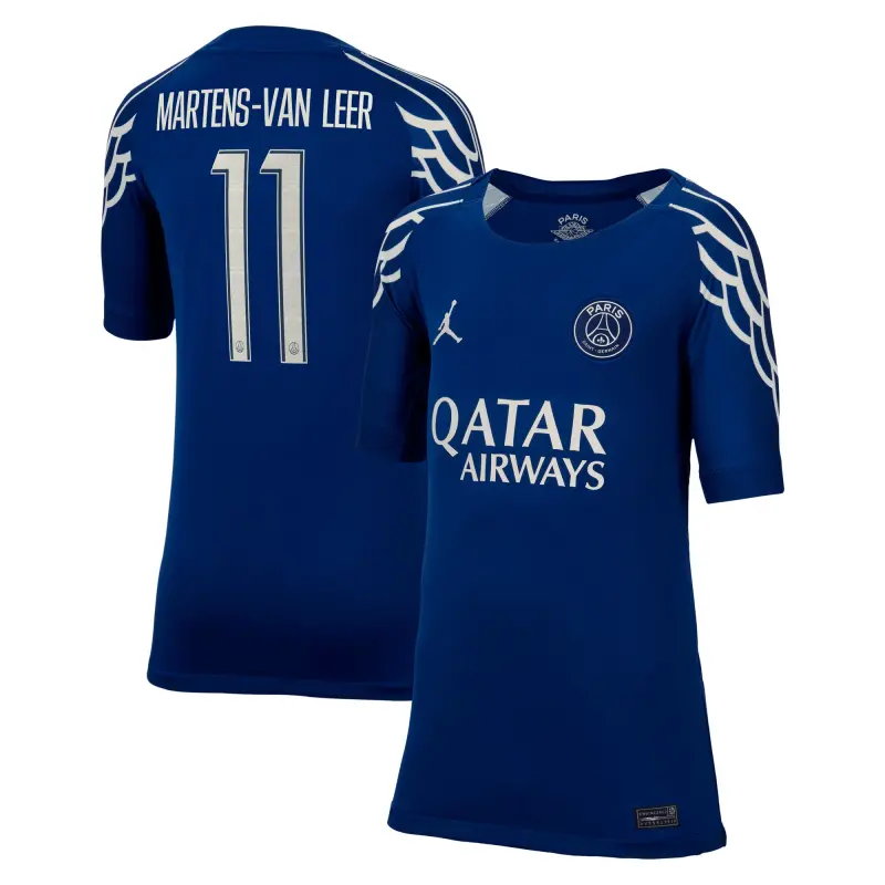 psg-jordan-fourth-stadium-shirt-2024-25-kids-with-martens-van-leer-11-printing-202709557-11 Collection | Paris Saint-Germain Kits