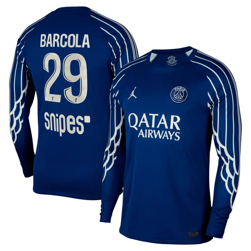 psg-jordan-fourth-stadium-shirt-2024-25-long-sleeve-with-barcola-29-printing-202708610-29 Collection | Paris Saint-Germain Kits