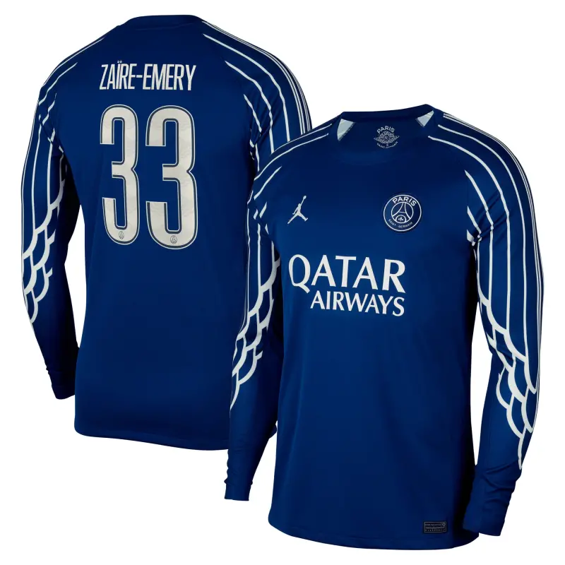 psg-jordan-fourth-stadium-shirt-2024-25-long-sleeve-with-cup-printing-zare-emery-202708877-33 Collection | Paris Saint-Germain Kits