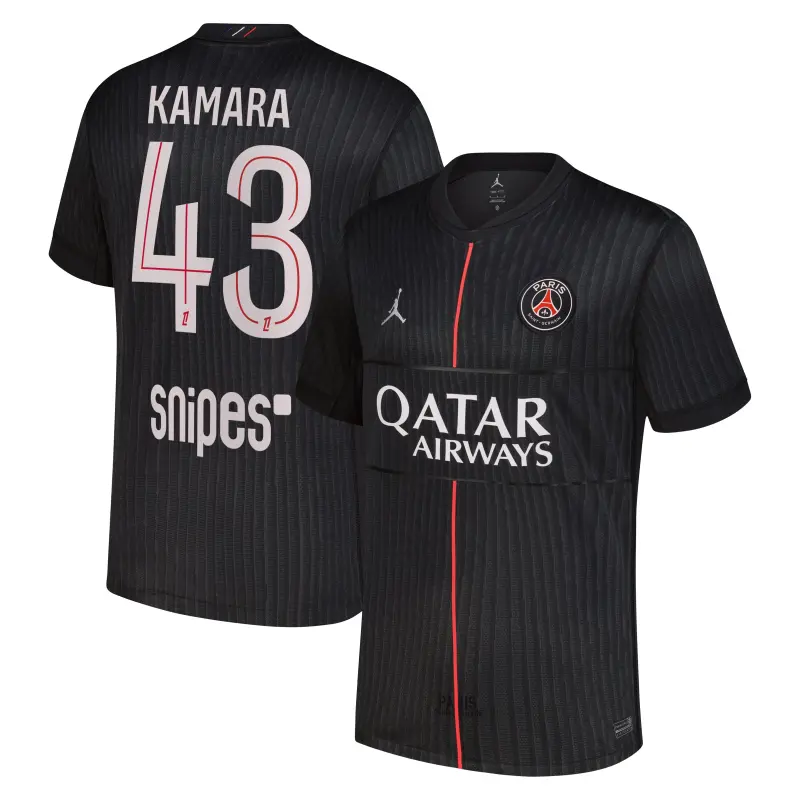 psg-jordan-fourth-stadium-shirt-2025-26-with-kamara-43-printing-203607144-43 Collection | Paris Saint-Germain Kits