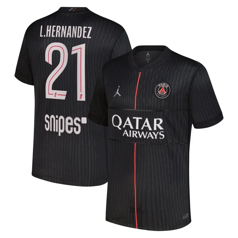 psg-jordan-fourth-stadium-shirt-2025-26-with-l-hernandez-21-printing-203607207-21 Collection | Paris Saint-Germain Kits