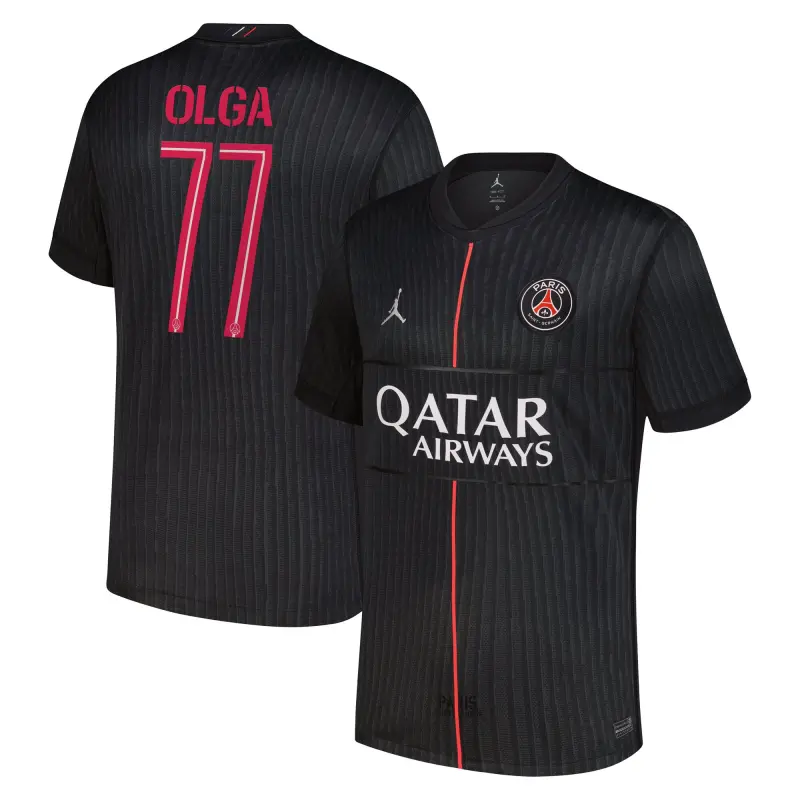 psg-jordan-fourth-stadium-shirt-2025-26-with-olga-77-printing-203607380-77 Collection | Paris Saint-Germain Kits