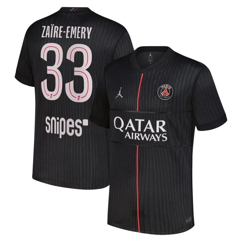 psg-jordan-fourth-stadium-shirt-2025-26-with-zare-emery-33-printing-203607173-33 Collection | Paris Saint-Germain Kits
