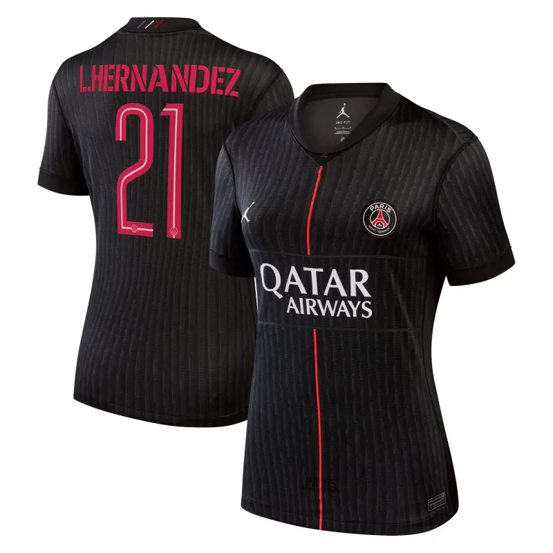 psg-jordan-fourth-stadium-shirt-2025-26-womens-with-cup-printing-l-hernandez-21-203607265-21 Collection | Paris Saint-Germain Kits