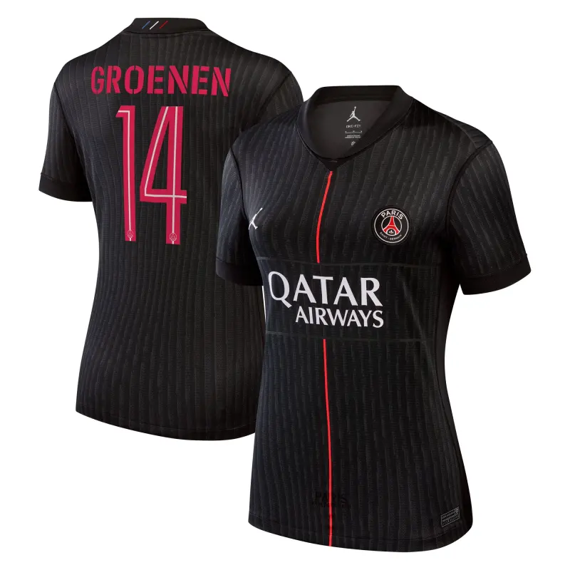 psg-jordan-fourth-stadium-shirt-2025-26-womens-with-groenen-14-printing-203607366-14 Collection | Paris Saint-Germain Kits