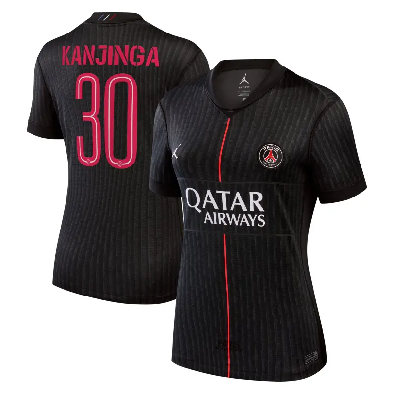 psg-jordan-fourth-stadium-shirt-2025-26-womens-with-kanjinga-30-printing-203607378-30 Collection | Paris Saint-Germain Kits