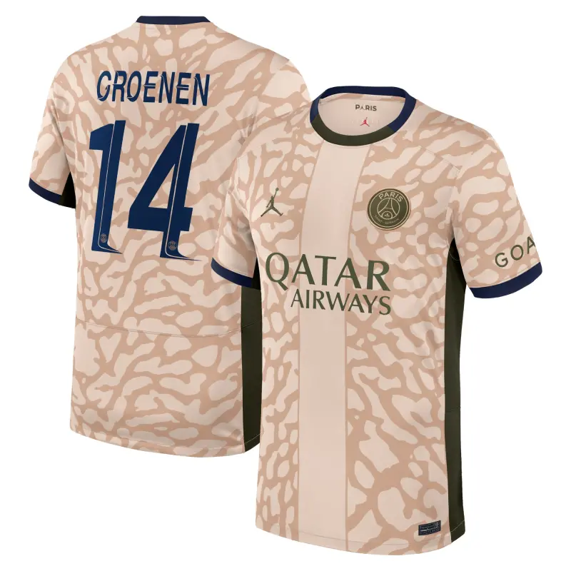 psg-jordan-fourth-stadium-shirt-2324-with-groenen-14-printing-201184739-groenen-14 Collection | Paris Saint-Germain Kits