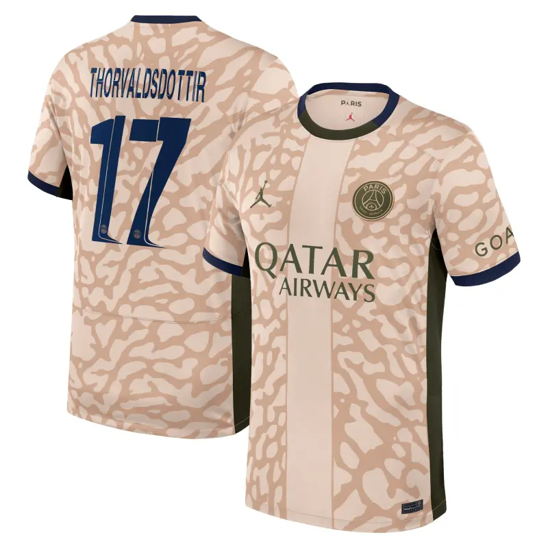 psg-jordan-fourth-stadium-shirt-2324-with-thorvaldsdottir-17-printing-201184720-17 Collection | Paris Saint-Germain Kits