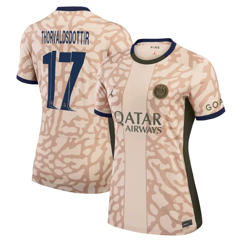 psg-jordan-fourth-stadium-shirt-2324-womens-with-thorvaldsdottir-17-printing-201184686-17 Collection | Paris Saint-Germain Kits