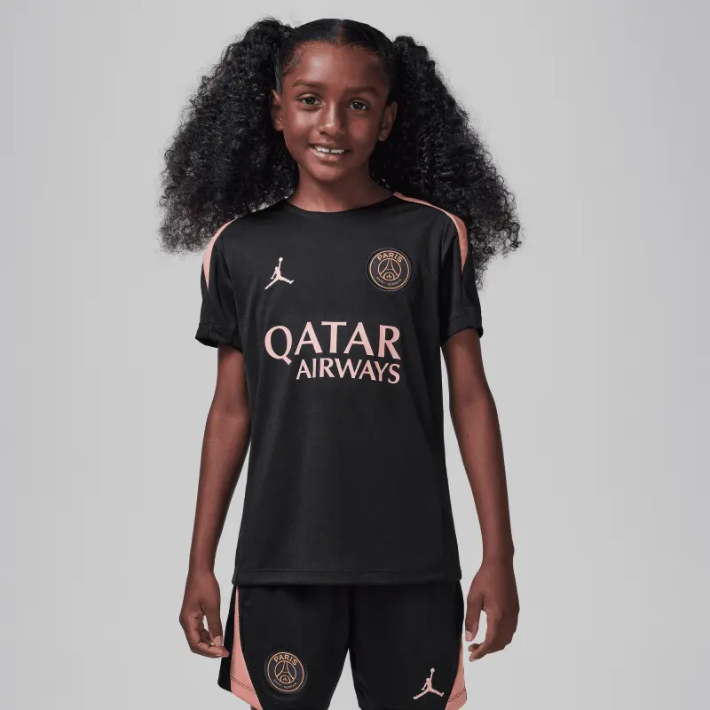 psg-jordan-strike-training-top-black-kids-201545607 Collection | Paris Saint-Germain Kits