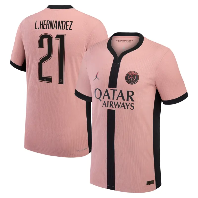 psg-jordan-third-dri-fit-adv-match-shirt-2024-25-with-cup-printing-l-hernandez-2-202226278-21 Collection | Paris Saint-Germain Kits