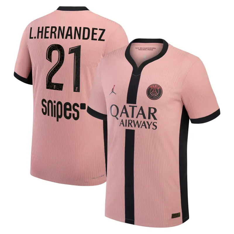 psg-jordan-third-dri-fit-adv-match-shirt-2024-25-with-l-hernandez-21-printing-202225492-21 Collection | Paris Saint-Germain Kits