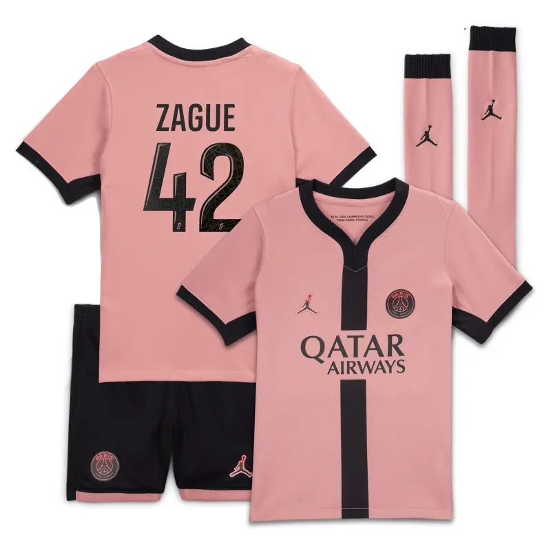 psg-jordan-third-stadium-mini-kit-2024-25-little-kids-with-zague-42-printing-202225557-42 Collection | Paris Saint-Germain Kits