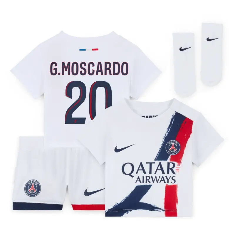 psg-nike-away-stadium-kit-2024-2025-infants-with-g-moscardo-20-printing-202075068-20 Collection | Paris Saint-Germain Kits