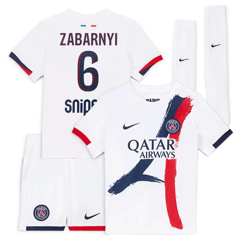 psg-nike-away-stadium-kit-2025-2026-little-kids-with-zabarnyi-6-printing-203391254-06 Collection | Paris Saint-Germain Kits