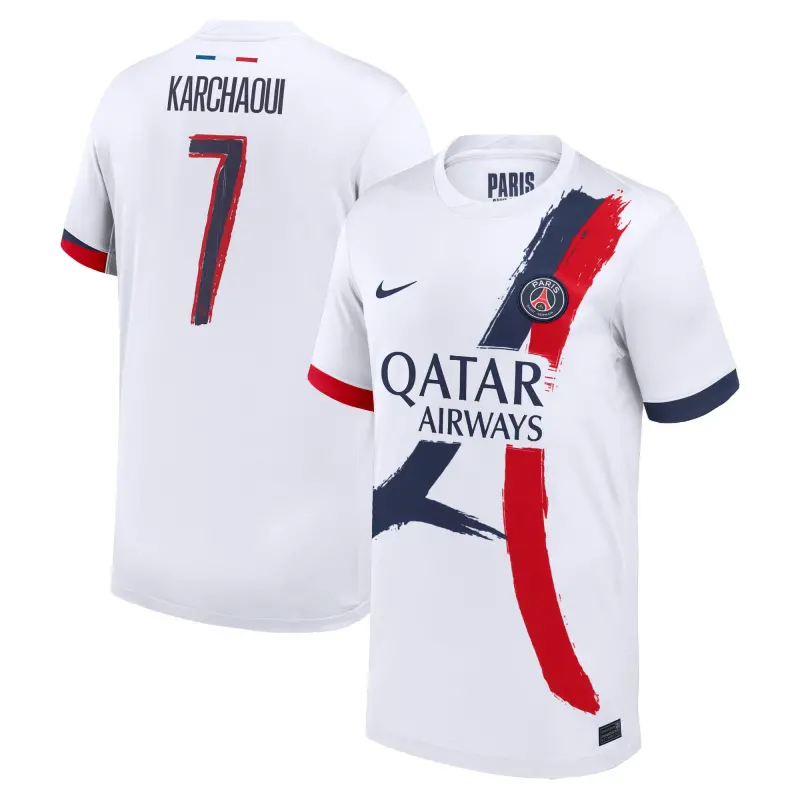 psg-nike-away-stadium-shirt-2024-2025-kids-with-karchaoui-7-printing-202333248-karchaoui-7 Collection | Paris Saint-Germain Kits