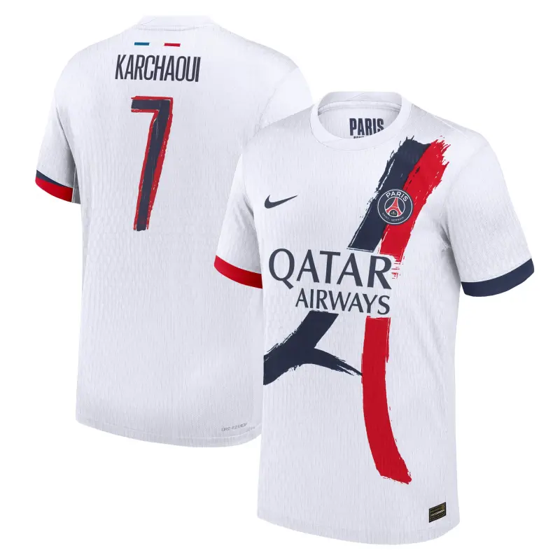 psg-nike-dri-fit-adv-away-match-shirt-2024-25-with-karchaoui-7-printing-202333286-karchaoui-7 Collection | Paris Saint-Germain Kits
