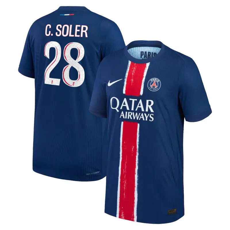 psg-nike-dri-fit-adv-home-match-shirt-2024-25-kids-with-c-soler-28-printing-201610844-28 Collection | Paris Saint-Germain Kits