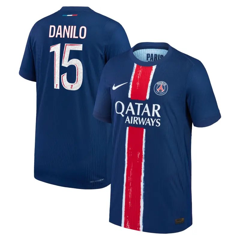 psg-nike-dri-fit-adv-home-match-shirt-2024-25-kids-with-danilo-15-printing-201610807-15 Collection | Paris Saint-Germain Kits