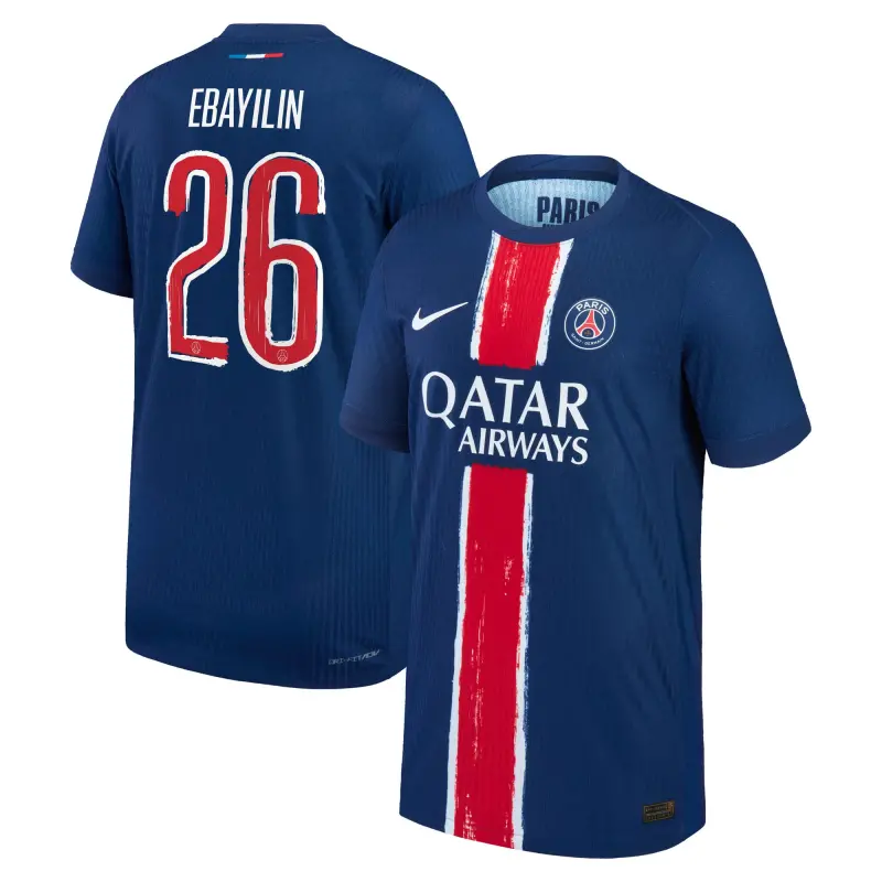 psg-nike-dri-fit-adv-home-match-shirt-2024-25-kids-with-ebayilin-26-printing-202333214-26 Collection | Paris Saint-Germain Kits