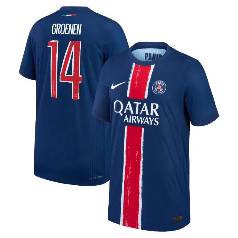 psg-nike-dri-fit-adv-home-match-shirt-2024-25-kids-with-groenen-14-printing-201614056-groenen-14 Collection | Paris Saint-Germain Kits