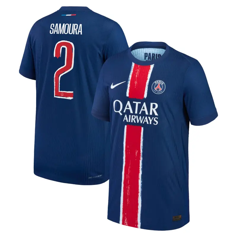 psg-nike-dri-fit-adv-home-match-shirt-2024-25-kids-with-samoura-2-printing-201614008-samoura-2 Collection | Paris Saint-Germain Kits