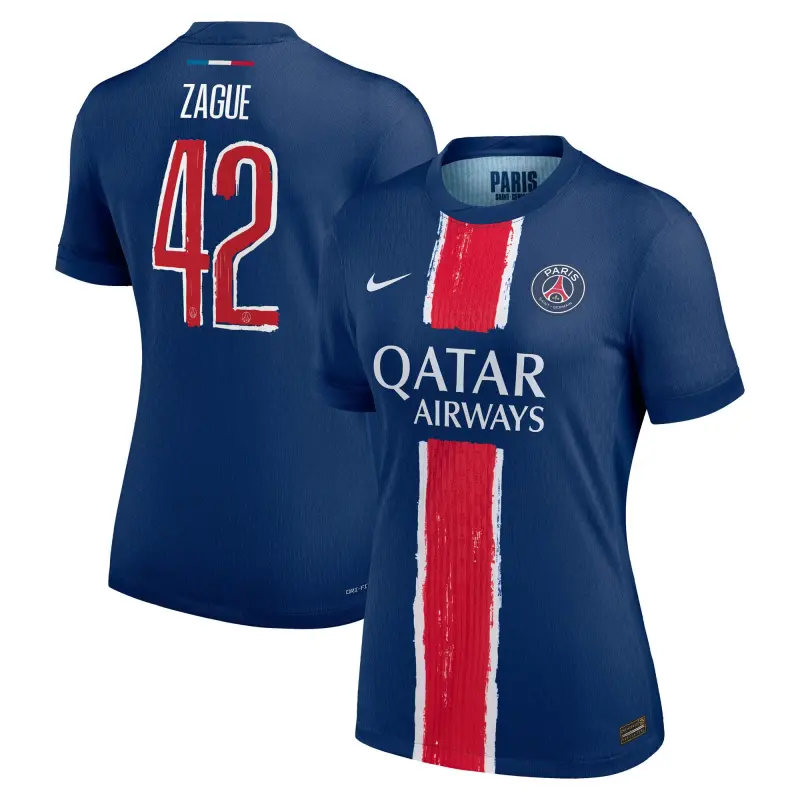 psg-nike-dri-fit-adv-home-match-shirt-2024-25-womens-with-cup-printing-zague-42-202155478-42 Collection | Paris Saint-Germain Kits