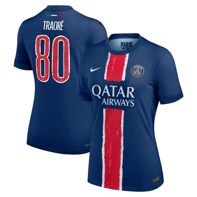 psg-nike-dri-fit-adv-home-match-shirt-2024-25-womens-with-traor-80-printing-201614060-traore-80 Collection | Paris Saint-Germain Kits
