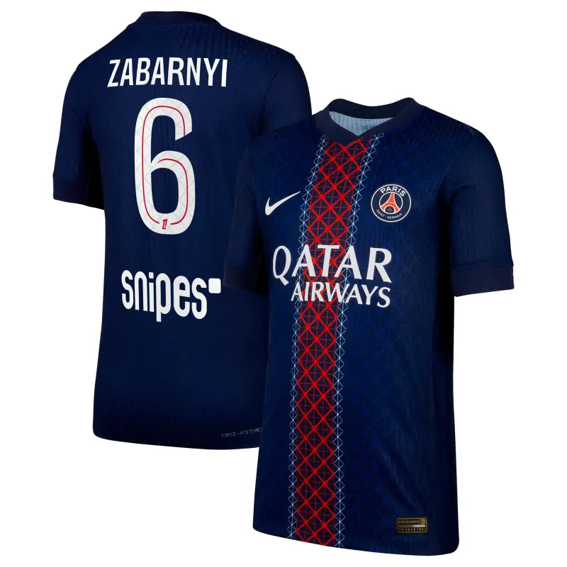 psg-nike-dri-fit-adv-home-match-shirt-2025-26-kids-with-zabarnyi-6-printing-203391244-06 Collection | Paris Saint-Germain Kits