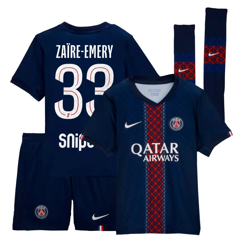 psg-nike-home-mini-kit-2025-26-little-kids-with-zare-emery-33-printing-203060702-33 Collection | Paris Saint-Germain Kits