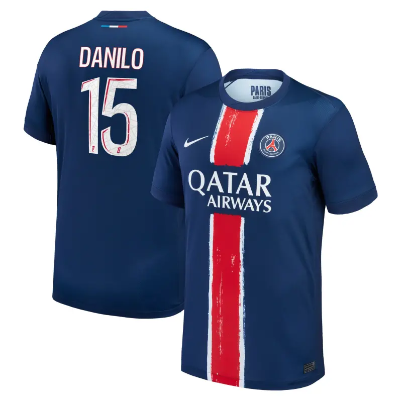 psg-nike-home-stadium-shirt-2024-25-kids-with-danilo-15-printing-201610890-15 Collection | Paris Saint-Germain Kits