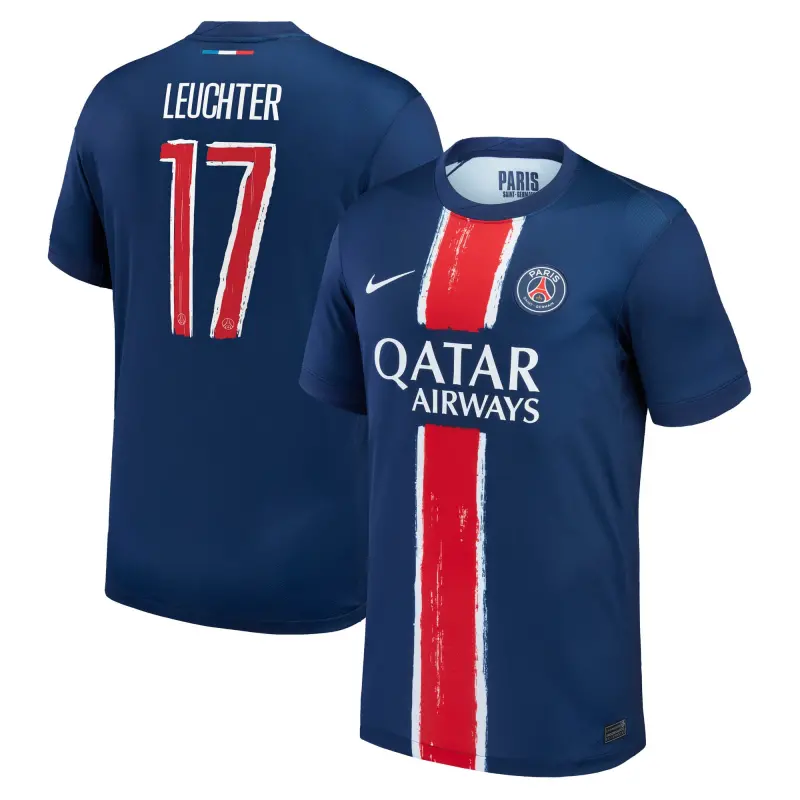 psg-nike-home-stadium-shirt-2024-25-kids-with-leuchter-17-printing-202333210-17 Collection | Paris Saint-Germain Kits