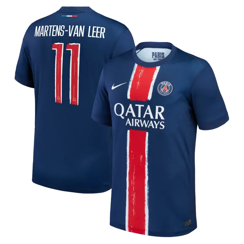 psg-nike-home-stadium-shirt-2024-25-kids-with-martens-van-leer-11-printing-201614103-11 Collection | Paris Saint-Germain Kits
