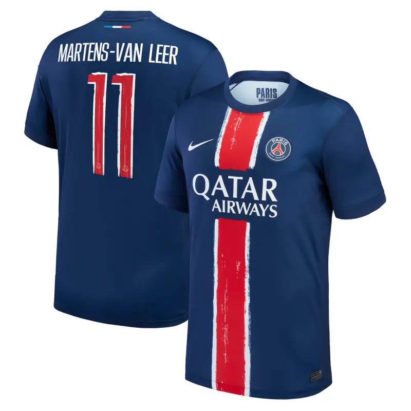 psg-nike-home-stadium-shirt-2024-25-with-martens-van-leer-11-printing-201614101-11 Collection | Paris Saint-Germain Kits