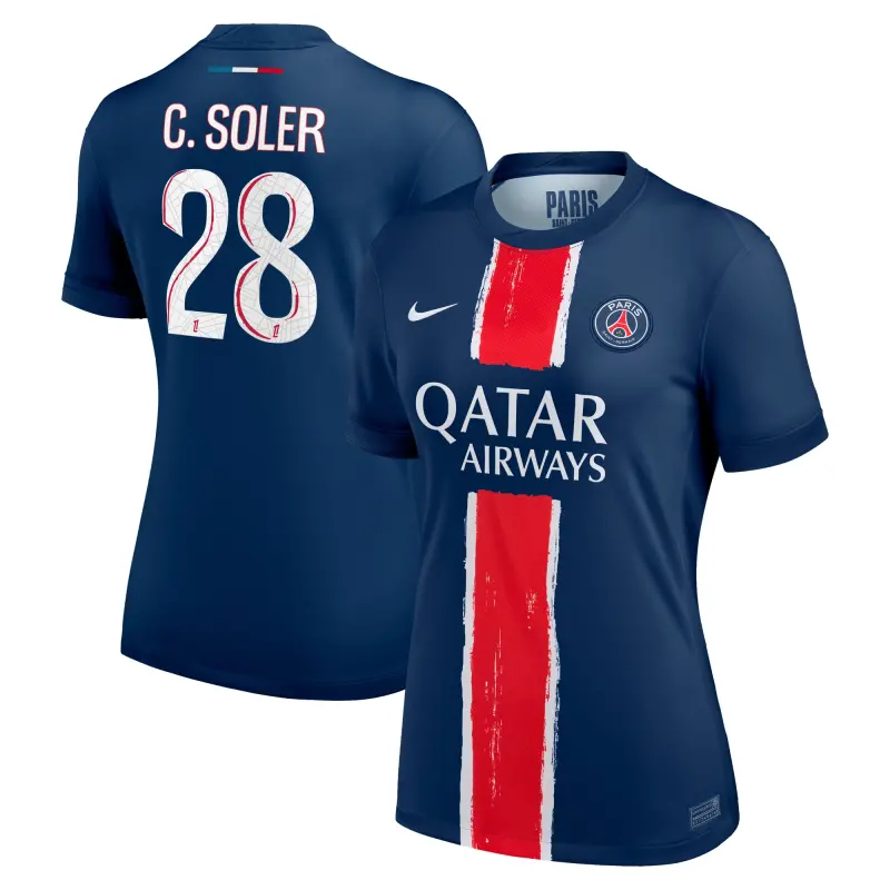 psg-nike-home-stadium-shirt-2024-25-womens-with-c-soler-28-printing-201610903-28 Collection | Paris Saint-Germain Kits