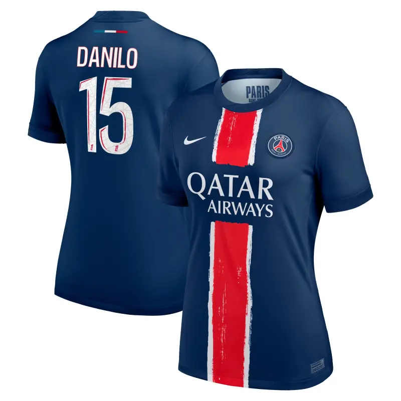 psg-nike-home-stadium-shirt-2024-25-womens-with-danilo-15-printing-201610889-15 Collection | Paris Saint-Germain Kits